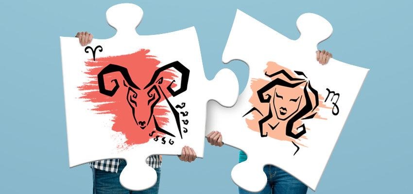 La compatibilité amoureuse entre femme Vierge et homme Bélier