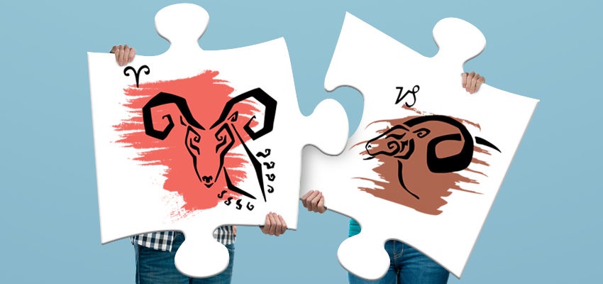 La compatibilité amoureuse femme Capricorne et homme Bélier