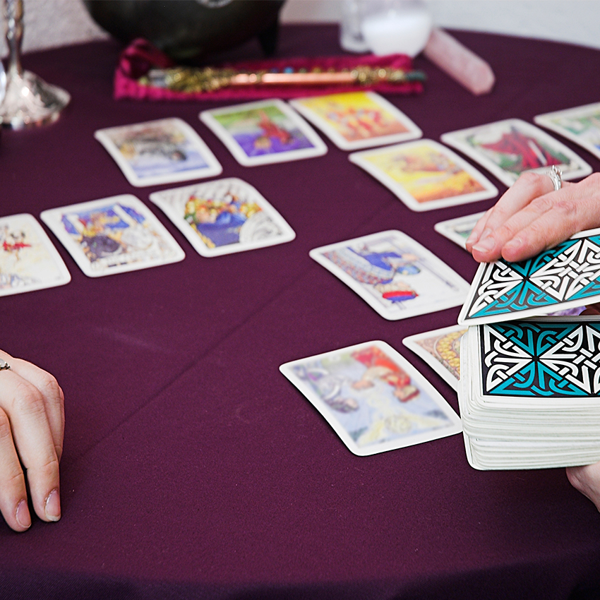 Le tirage à trois cartes du Tarot de Marseille