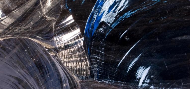 pierre obsidienne arc en ciel