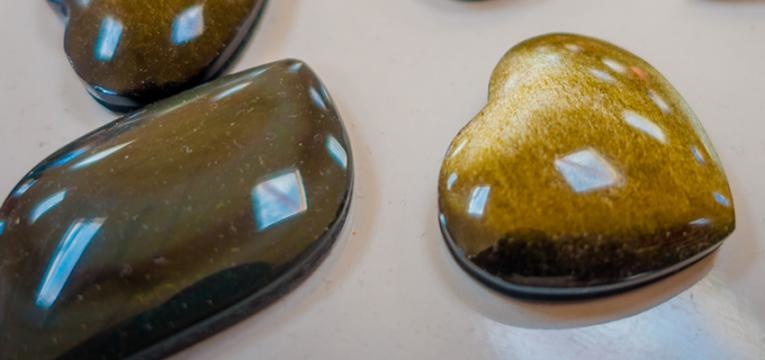 pierre obsidienne dorée pierre obsidienne dorée