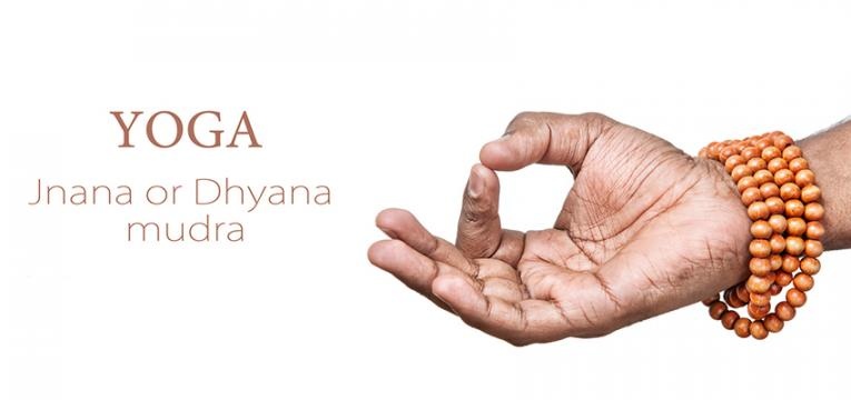 yoga des doigts - mudra de la connaissance ou Jnana / Dhyana Mudra