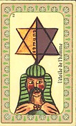 cartes neutres de l’oracle de Belline L'etoile de l'homme - Oracle de Belline