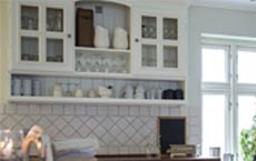 centre de la maison Feng Shui : placards à bazar