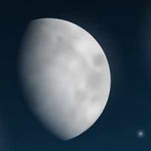 distinguer le premier et le dernier quartier de la lune : premier quartier de la lune