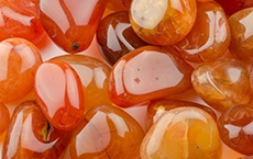 pierres contre les kystes - cornaline