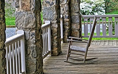 superstitions avec des objets : rocking chair