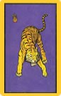 signification des cartes du Tarot Persan - tigre