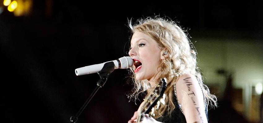 Goût musical de Bélier, Lion et Sagittaire Taylor Swift